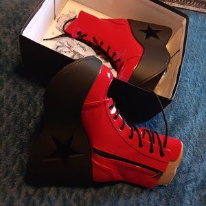 Demonia shakers 52 ankle boots